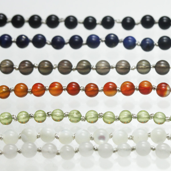 Stone cord Necklaceストーンコードネックレス: image 1
