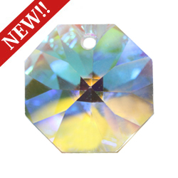 【NEW】Asfour Crystalアスフォークリスタル　オクタゴンカット（１つ穴）　14×14mm
